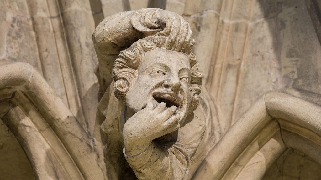 Photo of a grotesque at York Minster