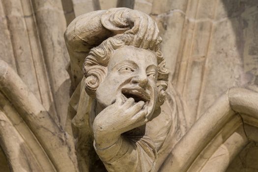 Photo of a grotesque at York Minster