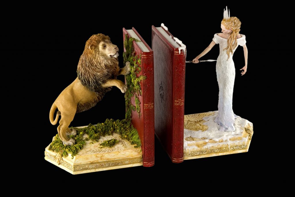 Photo of Narnia bookends