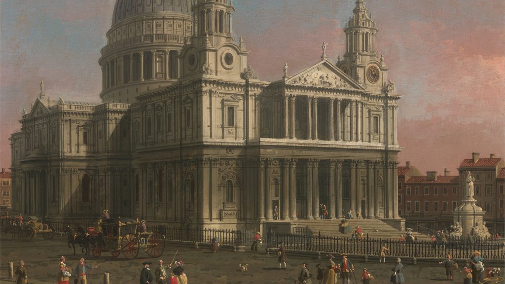 St Paul's Cathedral by Canaletto