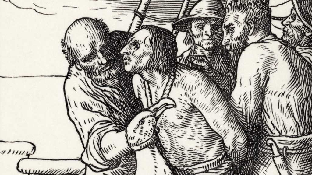 Illustration for the Rime of the Ancient Mariner