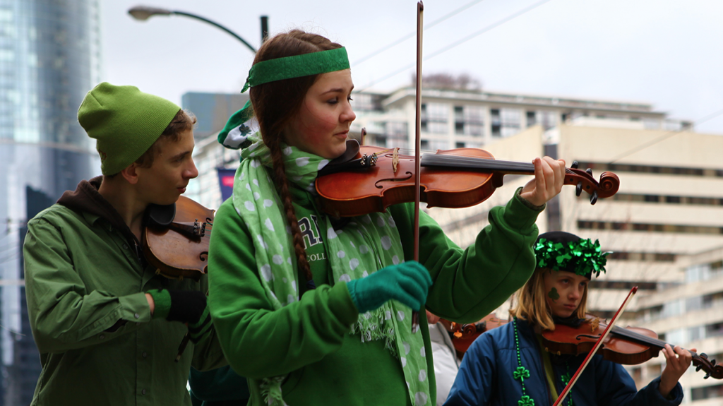 St Patrick Day parade