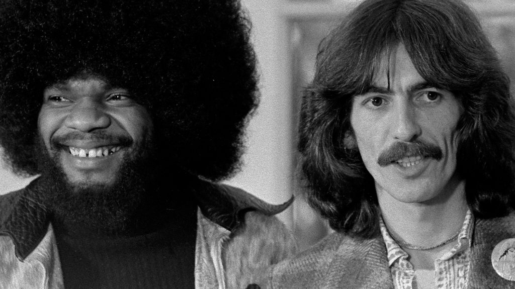 Billy Preston and George Harrison