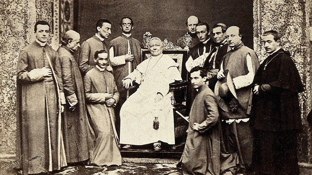 Pope Pius IX and the papal court