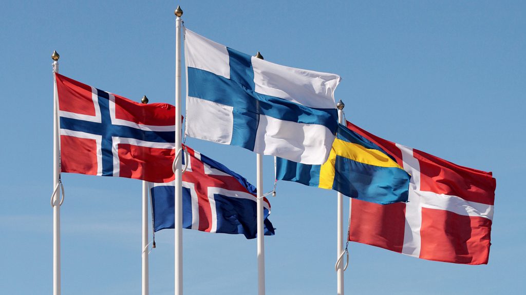 Scandinavian flags