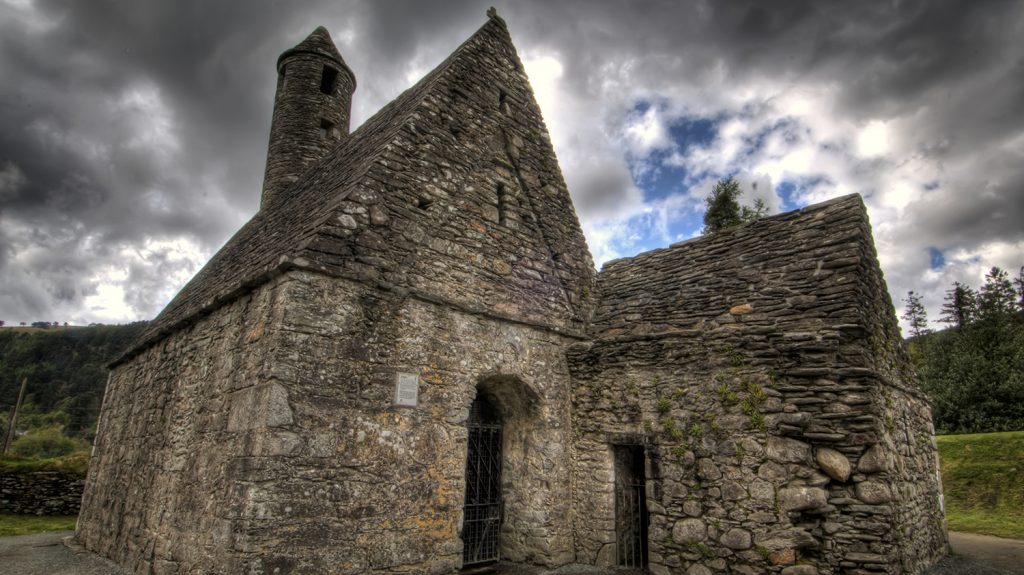 St Kevin's Church in Glendalough