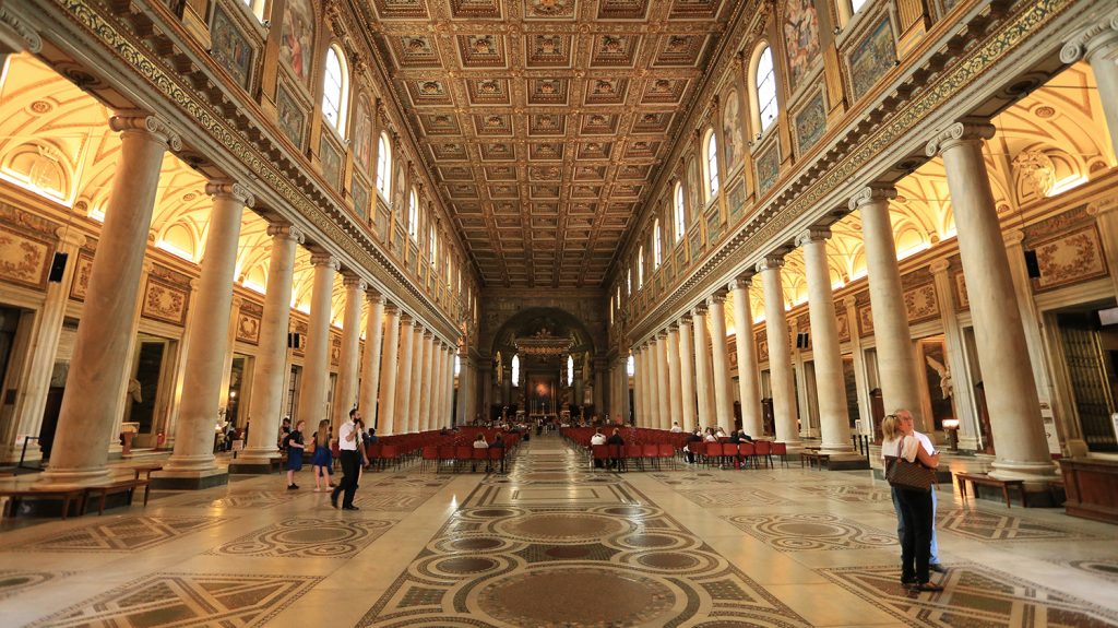 Interior of Santa Maria Maggiore