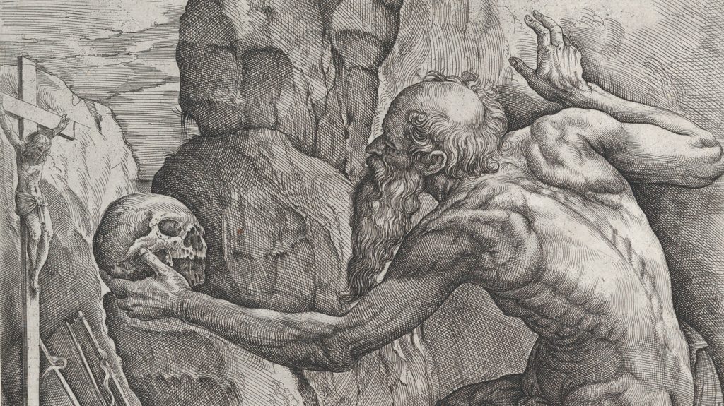 St Jerome in the wilderness