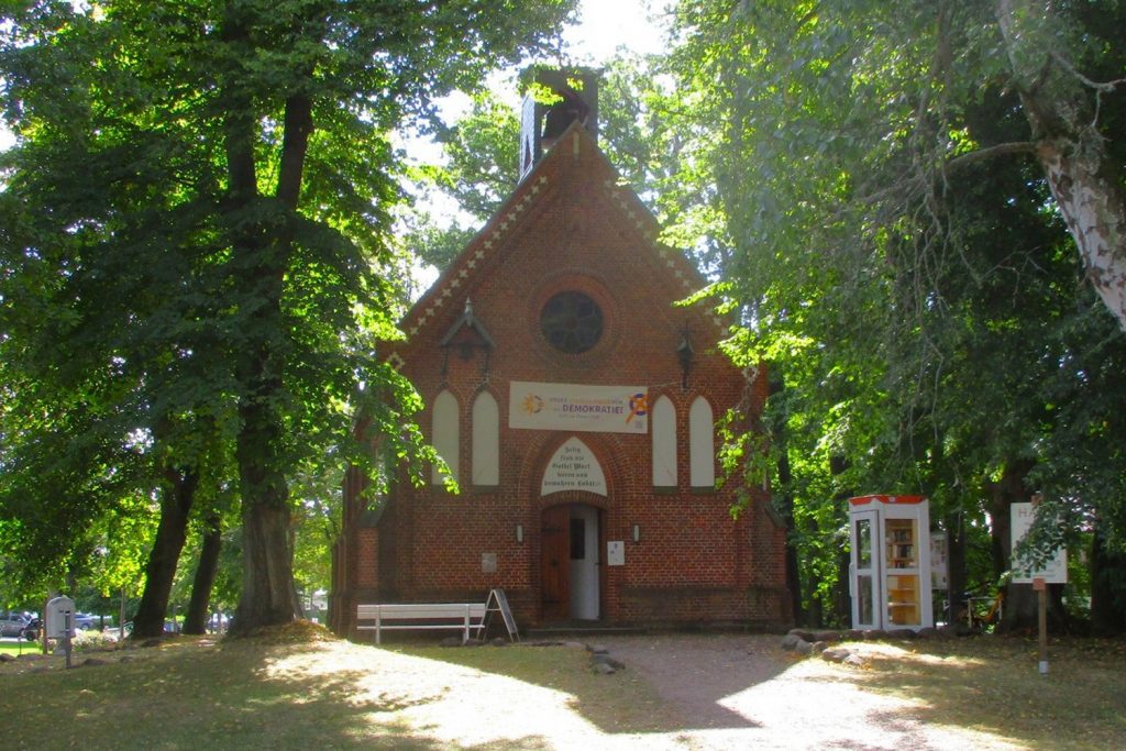 Exterior of the Evangelical Church on Paulshöhe, Boltenhagen, Germany