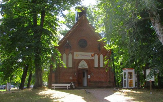 Exterior of the Evangelical Church on Paulshöhe, Boltenhagen, Germany